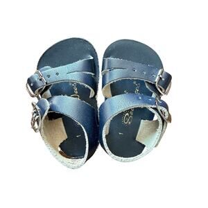 Saltwater Sun San Sea Wees sandals navy blue toddler 1